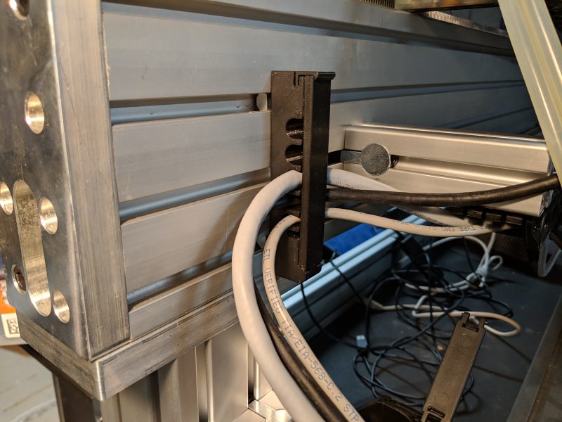 CNC Router - Wiring and cable management